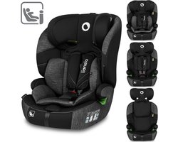 Lionelo Levi One i-Size - Autostoeltje 76-150 cm - Groep 0+ en 1 - Dri-Seat systeem - Afstelbare hoofdsteun van Memory Foam - Versterkte zijbescherming - FWF montage - Comfortabele armleuningen - Brede zitting met EPE-schuim - R129 - Gordel