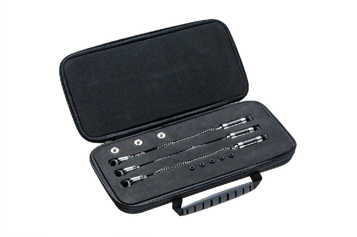 Mivardi Stainless MCX Carbon Hanger Set 3pc.