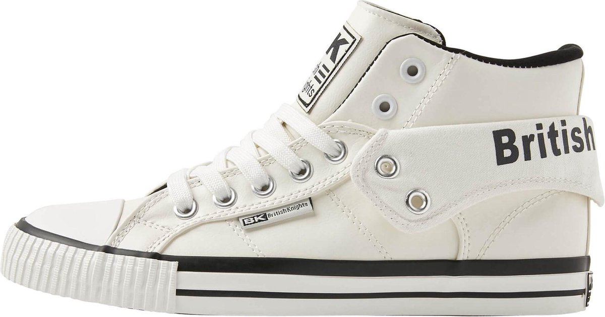British Knights ROCO Heren sneakers hoog - Wit - maat 44 | bol