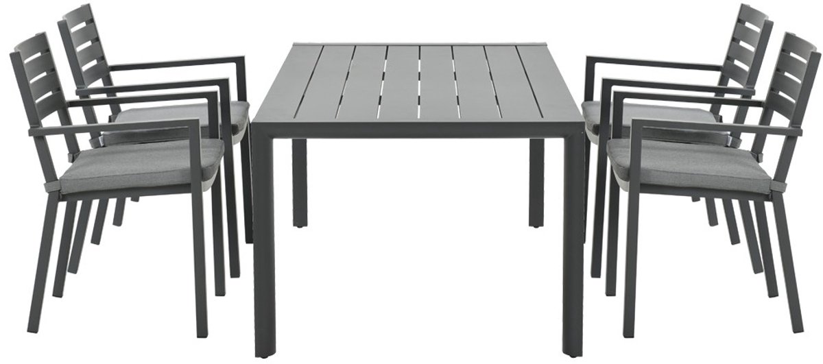 Tuinset Oklahoma stoelen en tuintafel Gosford van Garden Impressions.