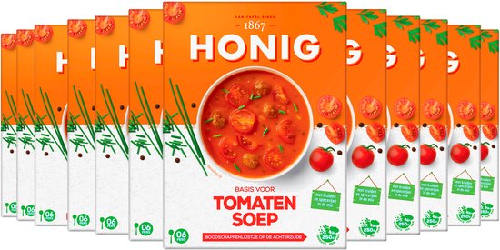 Honig Maaltijdmix voor Tomatensoep 12x 87 g