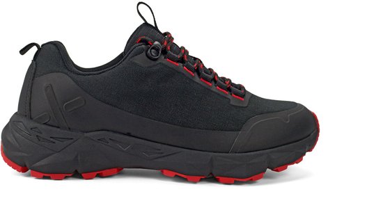 Exani COLE - Baskets pour femmes Femme Zwart /Rouge - Chaussures pour femmes Confortables et Trendy