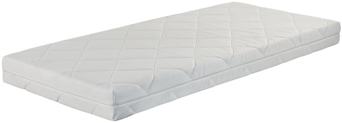 MatrasDirect Matras Boston - 80x190 - 15 cm dik - Anti-Allergie - Afritsbare en wasbare hoes Wit