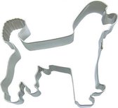 Cutter en acier inoxydable - chien caniche - 8,5 cm - St�dter