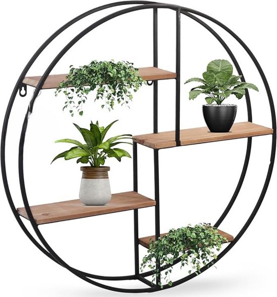 LOFT42 Hexagon Wandrek Zeshoekig - Zwart - 57x80x20 | Leen Bakker LOFT42 Hexagon Wandrek Zeshoekig - Zwart - 57x80x20 | Leen Bakker