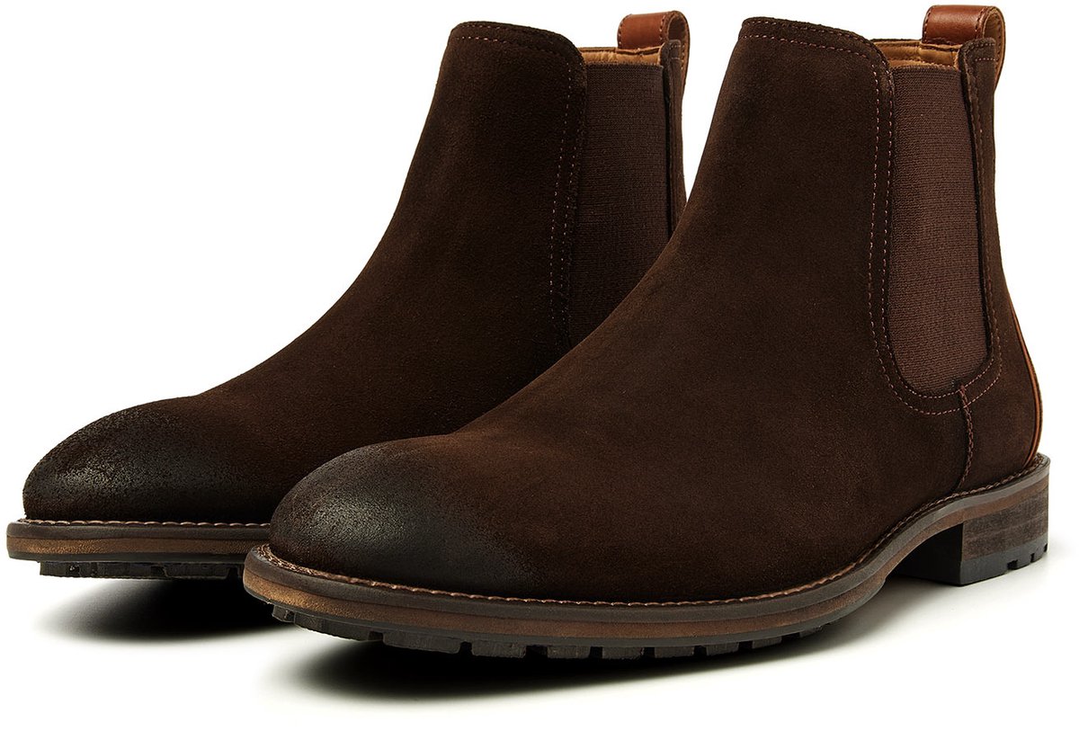 VANLIER - Heren Schoenen Montana - Bruin - Maat 41