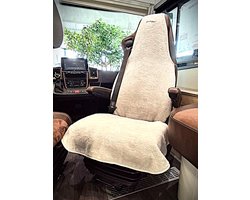 Motorhome, Camper Van en Bestelwagen 'Capine' Camel Zware kwaliteit Badstof Universeel model voor Integraal Campers met gordel aan de stoel vast