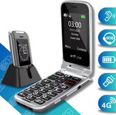 Senioren GSM Telefoon – Groot Scherm, SOS Noodknop, Valbestendig, Lange Batterijduur, Luid Geluid en Verlicht Toetsenbord – Ideaal voor Ouderen - Oma Opa - Senioren Telefoon