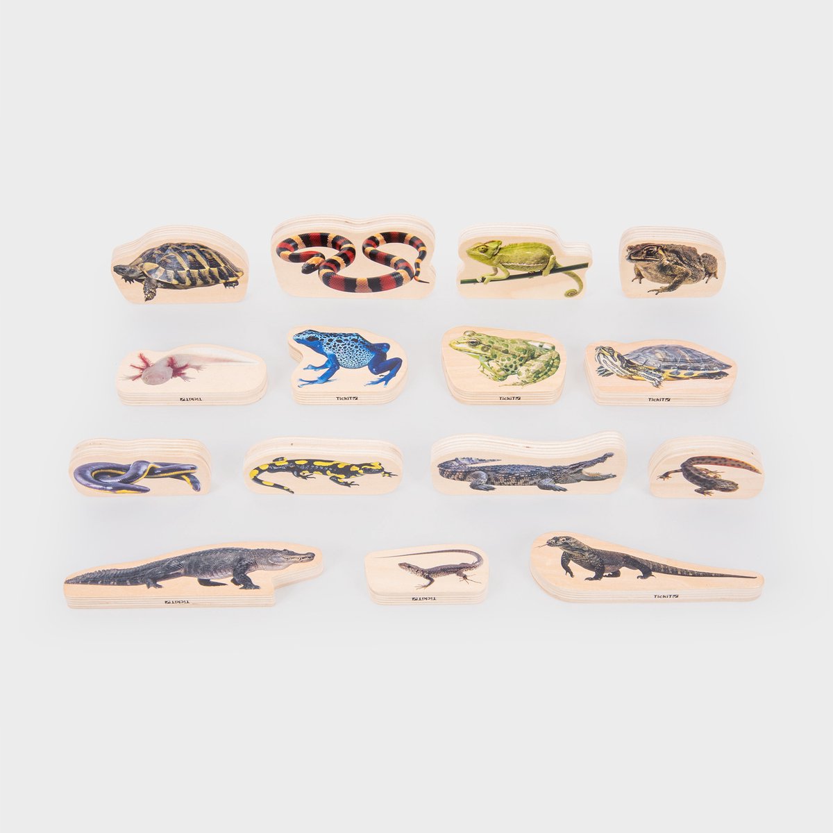 tickit® Houten Reptielen- En Amfibieënblokken