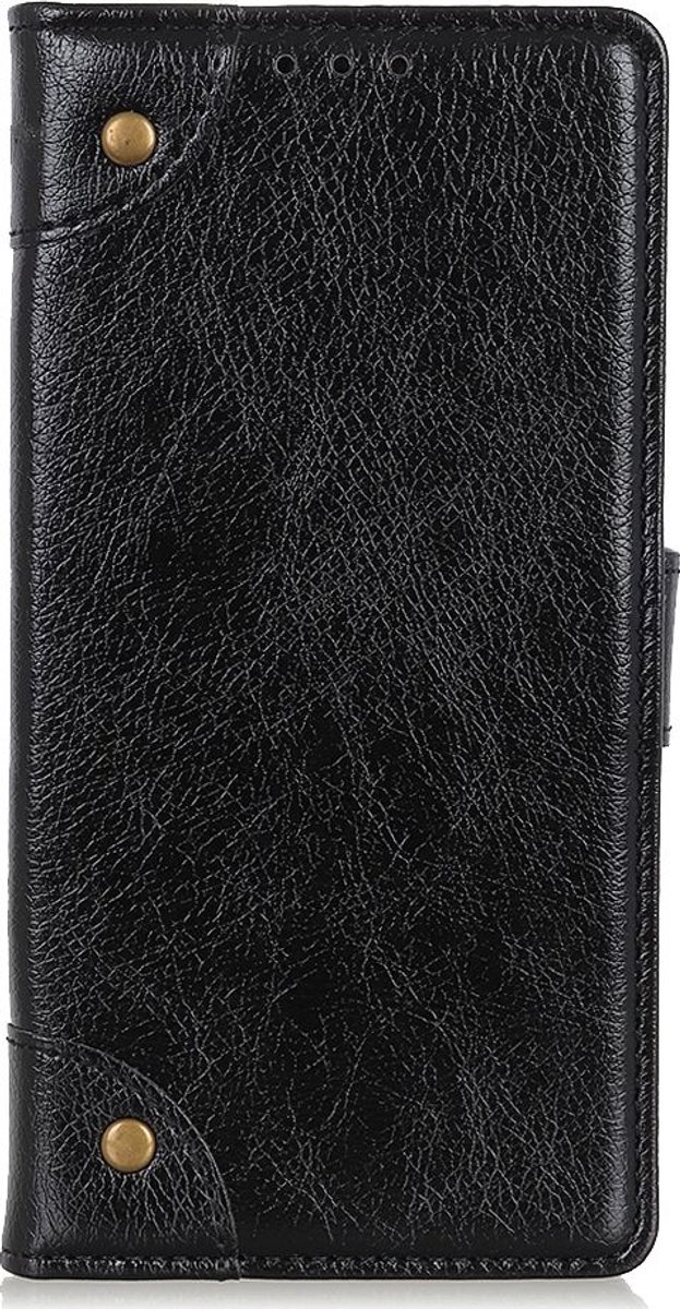 Mobigear Telefoonhoesje geschikt voor Xiaomi 12 Pro Hoesje | Mobigear Ranch Bookcase Portemonnee | Pasjeshouder voor 3 Pasjes | Telefoonhoesje voor Pinpas / OV Kaart / Rijbewijs - Zwart