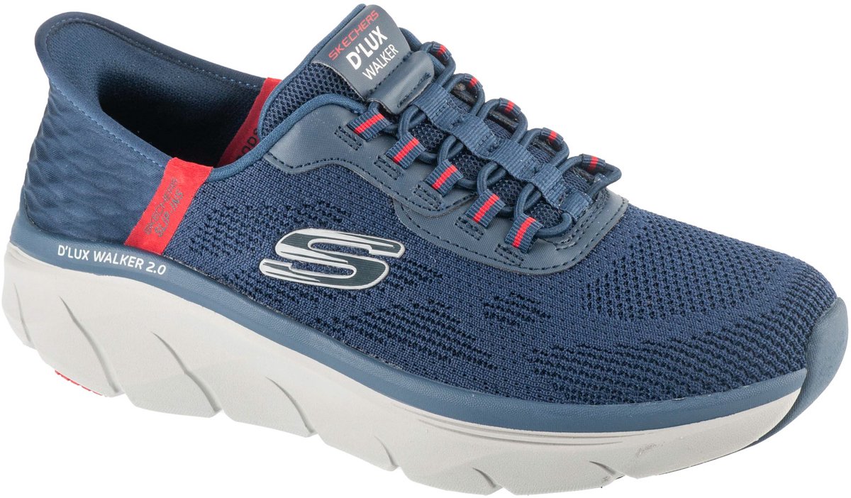 Skechers Slip-ins: D'Lux Walker 2.0 - Rezinate, Mannen, Marineblauw, Sneakers, maat: 46