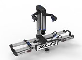 Porte-vélos XLC Almada Work-E Low Step VC-C08 - 2 Vélo - 7/13 broches - Pliable - Inclinable - Zwart/ Argent