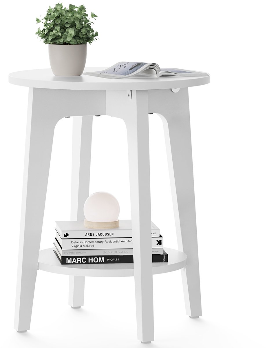 Bijzettafel – Met Plank – Functionele Tafel