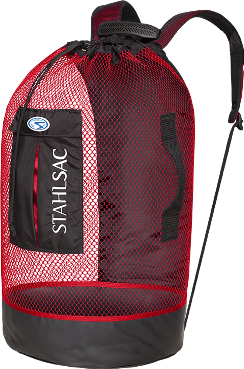Stahlsac Panama - Mesh Rugzak - Zwemtas - Rood