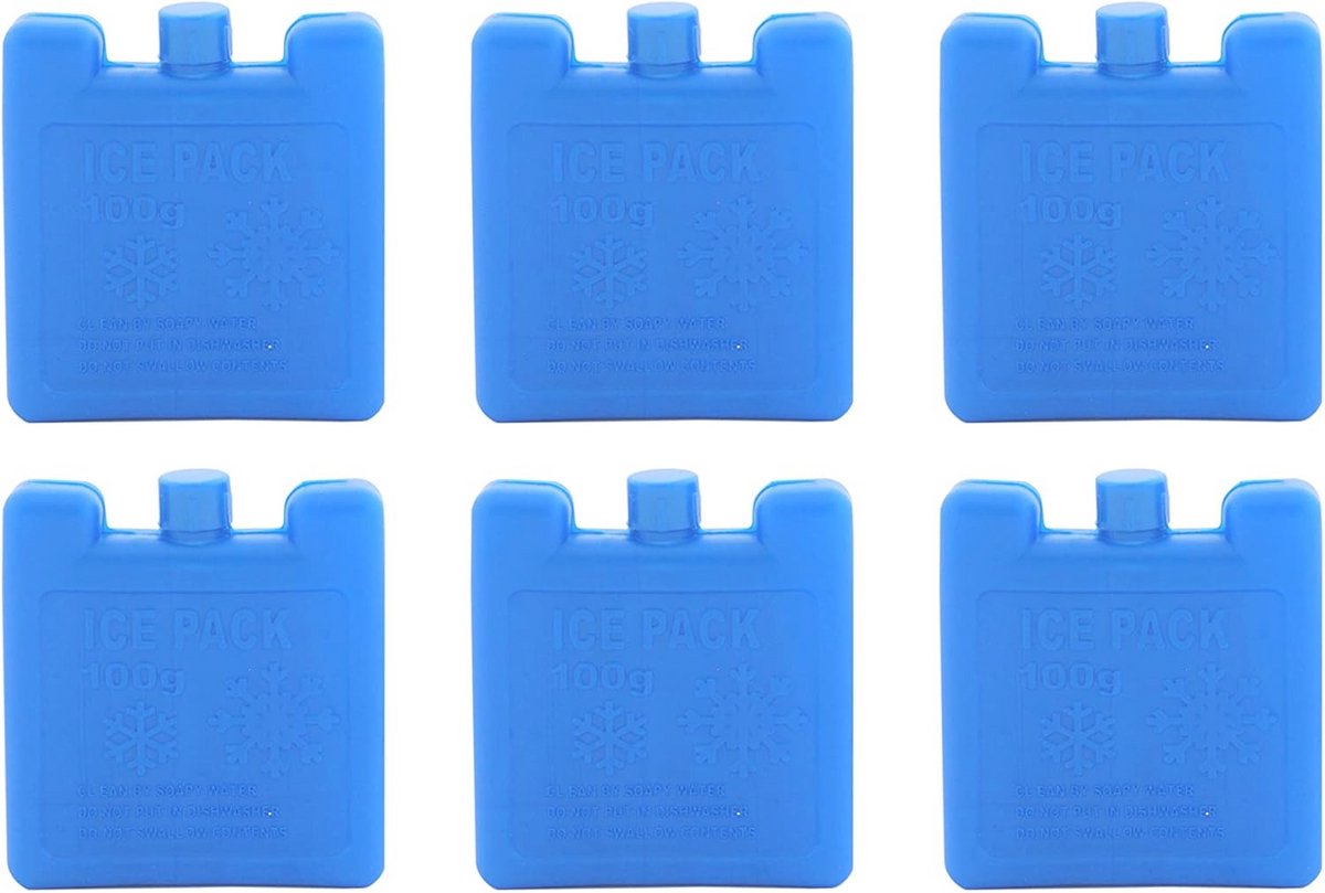 Compacte Herbruikbare Koelelementen voor Lunchboxen en Flessenkoeltassen - 100 ml