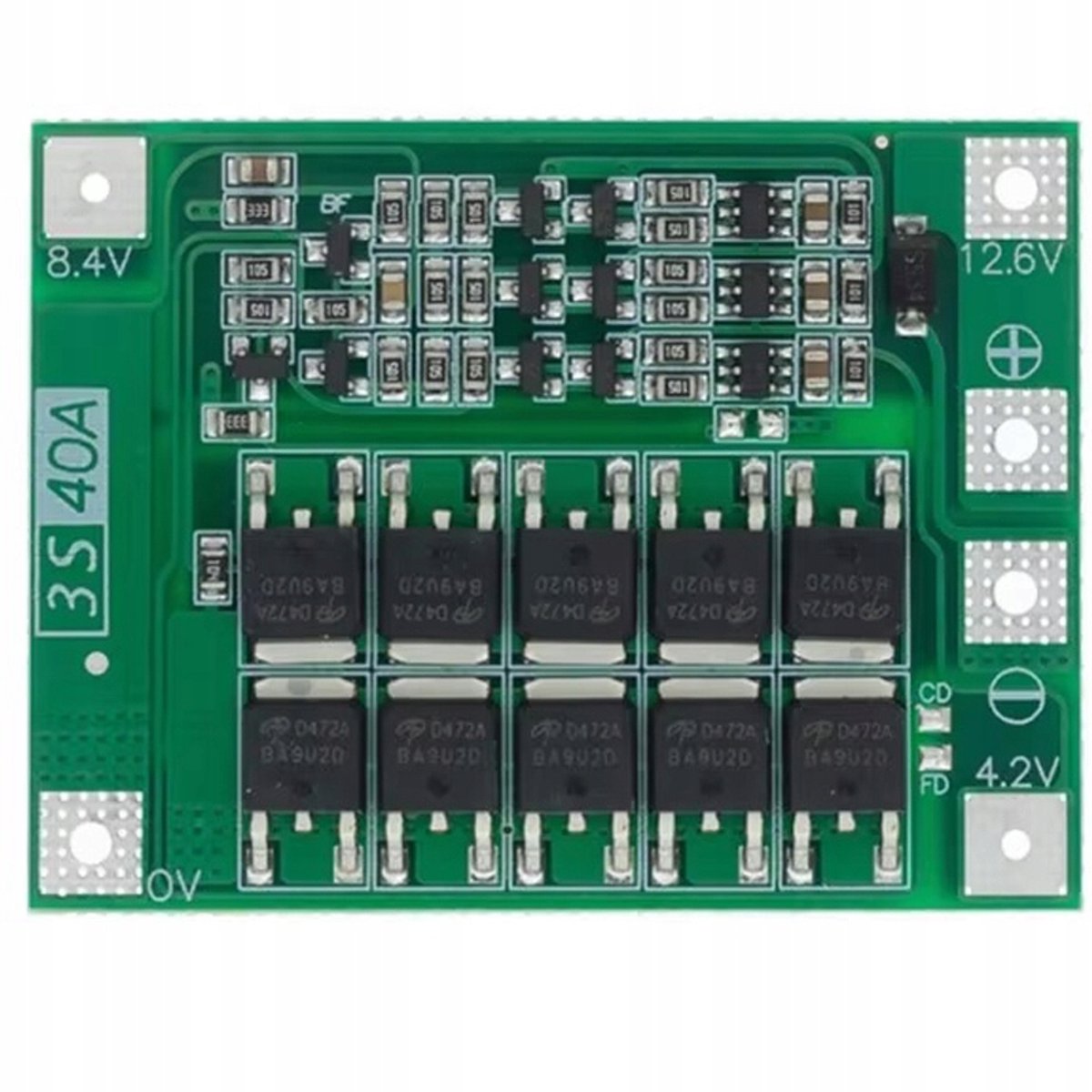 Li-ion laadmodule 3S 40A - 12,6V