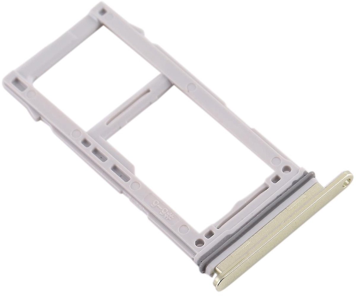 Voor Samsung Galaxy S10 / S10+ / S10e SIM/SD Kaarthouder Geel