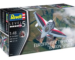 Revell Modelbouwpakket Militaire voertuigen - 03848 Eurofighter Typhoon -BARON SPIRIT- Plastic - 1:48 - Modelbouw