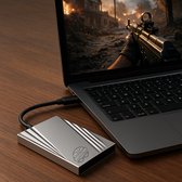 Bol.com Dutch Wanted Ultra Glance - SSD - Extern SSD – 256GB - SSD externe harde schijven - Plug and play - Snelle writingspeed ... aanbieding