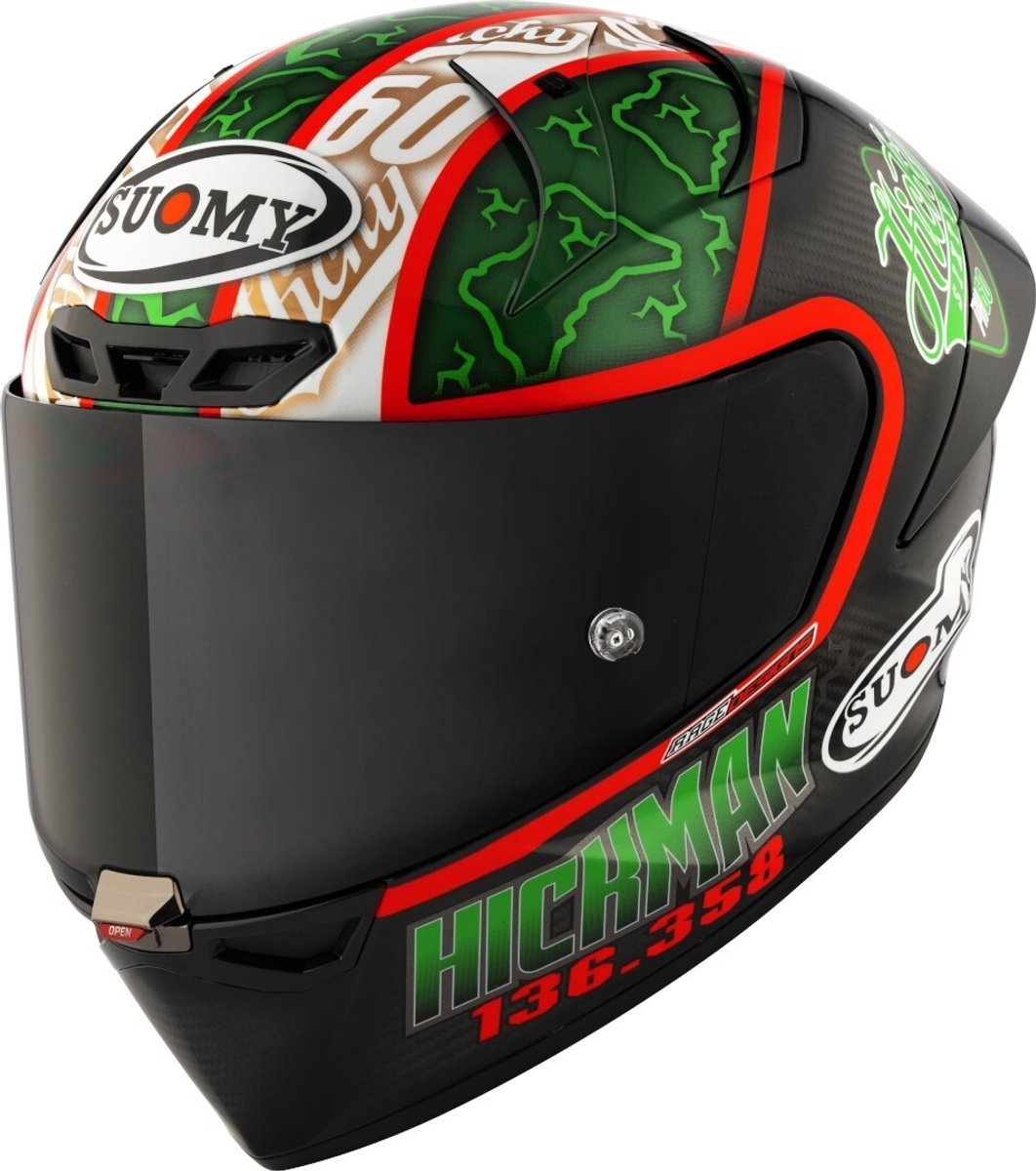 Suomy S1-XR GP Hickman Replica 2024 Integraalhelm - Maat S - Helm