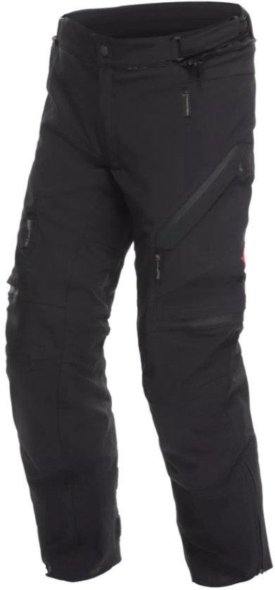 Dainese Mangen Absøluteshell™ Pro Waterdichte Zwart Zwart Textiele Motorbroek - Maat Short 52 - Broek