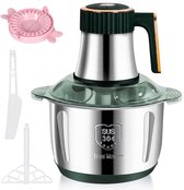 Bol.com Professionele Elektrische Vleesmolen 5L | 500W RVS & 5 Snelheden | CE-B Keukenmachine met Groen Energiezuinig Ontwerp | ... aanbieding