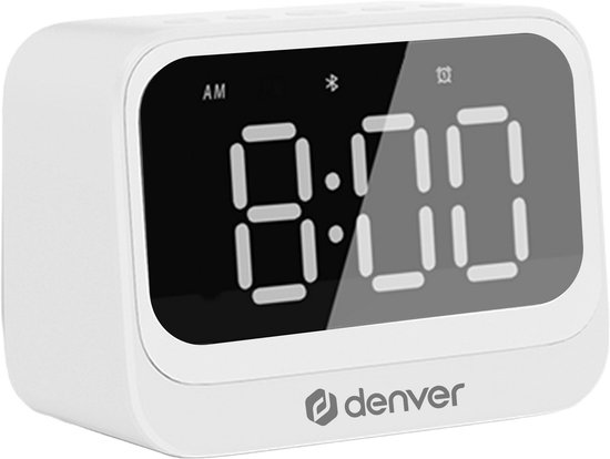 Denver Digitale Wekker – Bluetooth – Snooze – Dual Alarm – EC53W