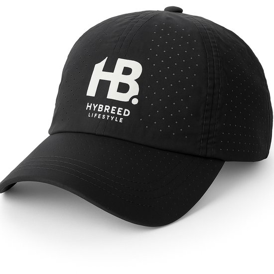 Hardlooppet - Verstelbaar - Zwart - Ademend - Hardlopen - Tennis - Gym - Padel - Pet - Cap