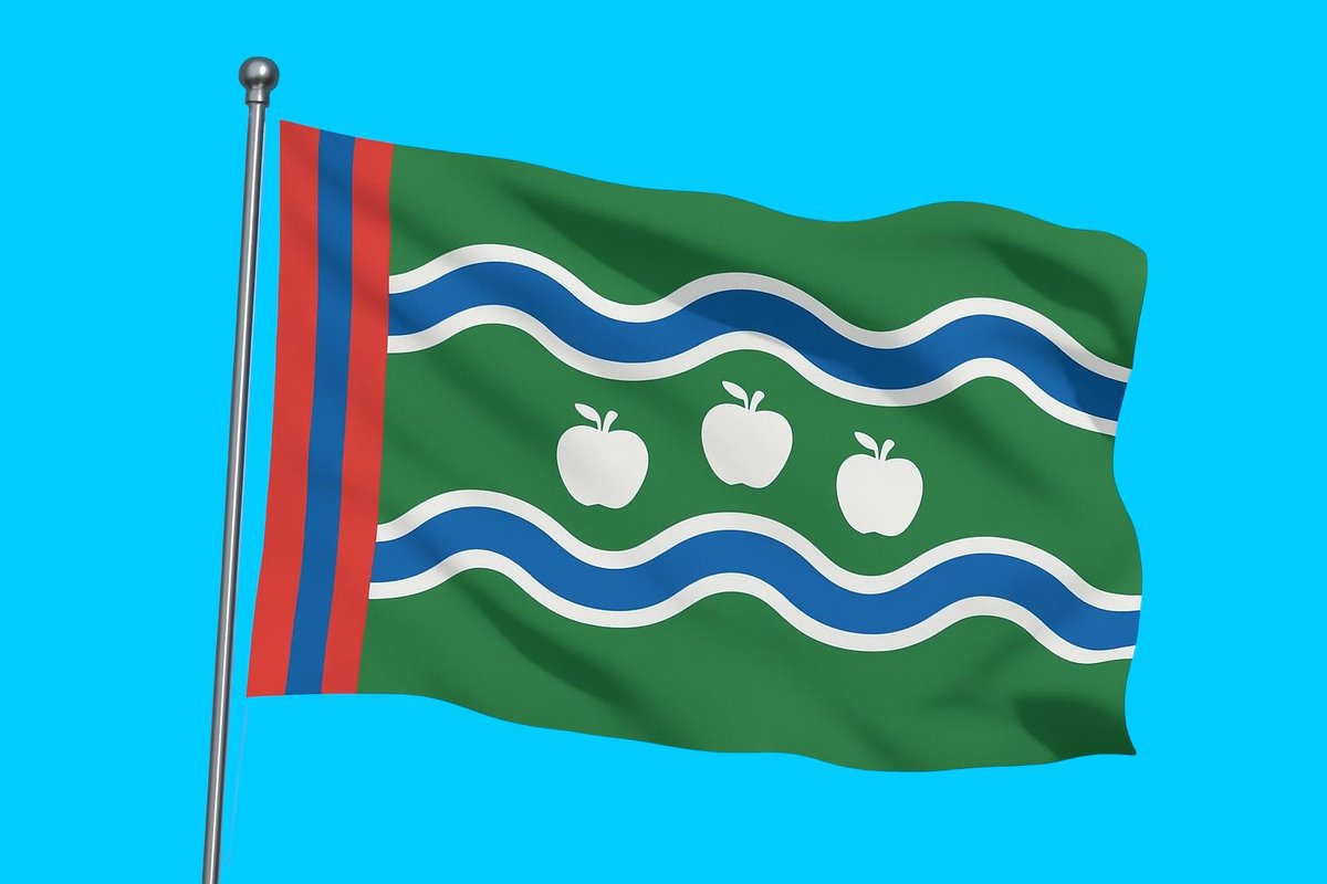 Vlag streek Betuwe 300x450 cm