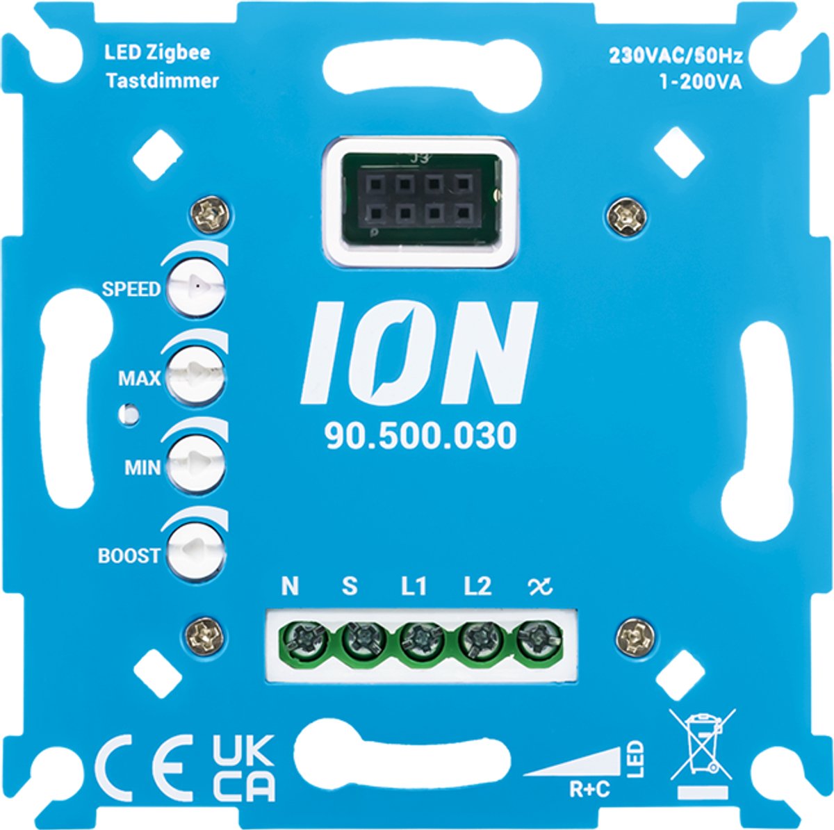 Led Tastdimmer - Zigbee - 0,3-200W