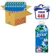 Bol.com 8x Lenor Wasverzachter Zeebries 56 Wasbeurten 1176 ml aanbieding