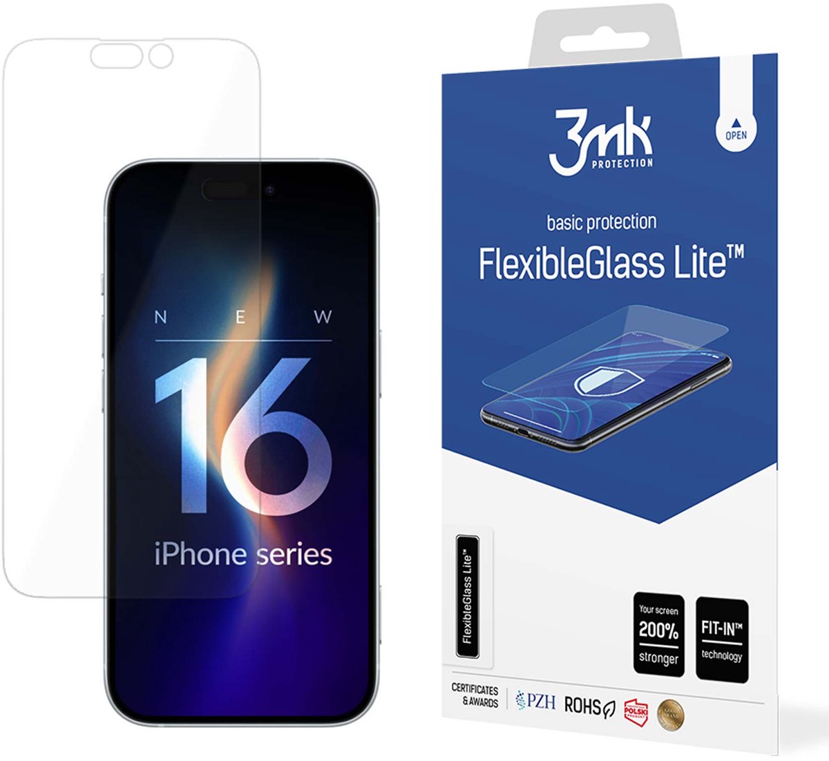 Apple iPhone 16 Pro Max - 3mk FlexibleGlass Lite
