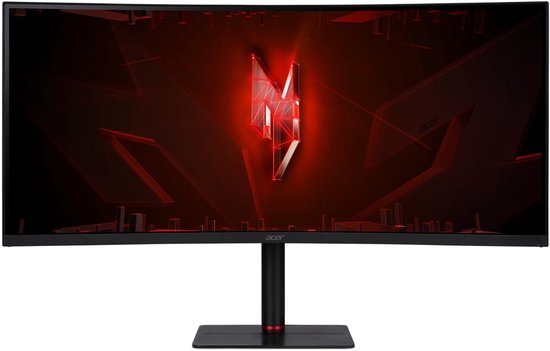Acer Nitro XV5 XV345CURXbmiipphx computer monitor 86,4 cm (34") 3440 x 1440 Pixels UltraWide Quad HD LCD Zwart