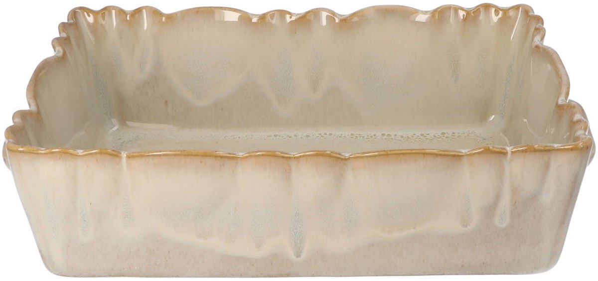 Gresnovo - Ovenschaal Moove 32x22cm Crème d'Argile - Ovenschalen