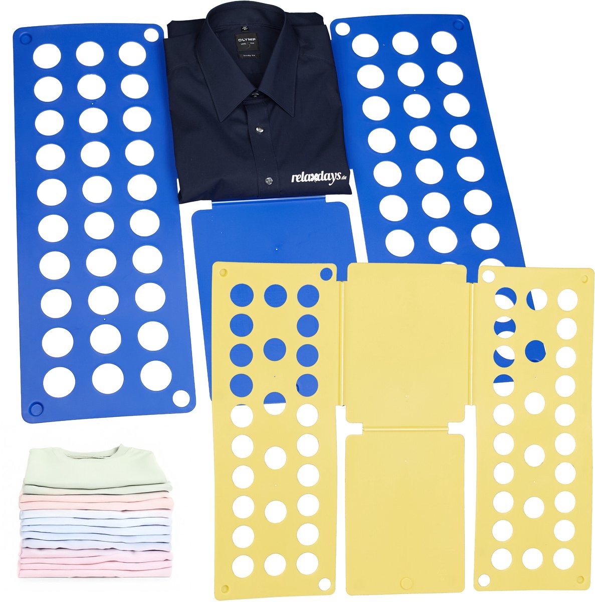 BoxLegend T-shirt Folding Board shirt Kleding Map Gemakkelijk en Snel voor Kid en Volwassene om Kleding Groen te vouwen