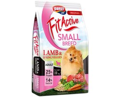 Fit Active Hypoallergenic Lamb SMALL – Kleine hondenbrokken met lam zonder kip – Hypoallergeen hondenvoer voor kleine rassen – 11 kg