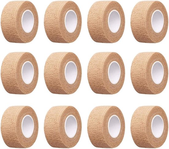 WEBEEDY 8 rollen vingerhoedje tape voor handmatig naaien 1 inch breed