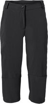 Vaude Bike Yaras 3/4 Fietsbroek Zwart 38 Vrouw