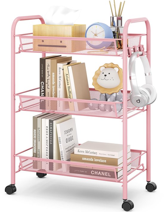 Panier De Rangement Sous Étage Robuste En Acier Inoxydable - Organisateur Cuisine Et Maison