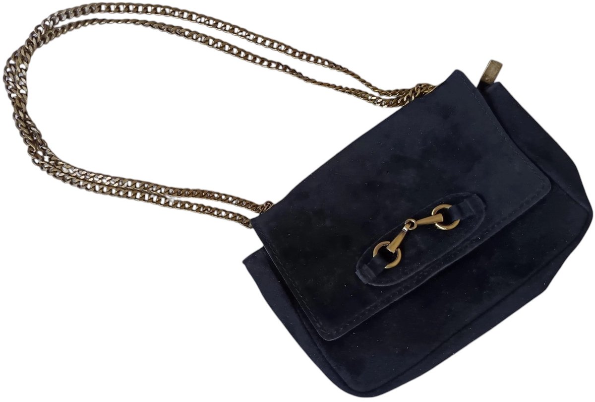 Roose - Dames Tas - Handtas - Schoudertas - Tote Bag - Crossbody Tas - Zwarte Crossbody Tas