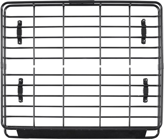 Panier de toit de voiture (1095 x 1270 x 105 mm) - Panier de toit universel en acier inoxydable avec une capacité de charge jusqu'à 68 kg, idéal pour les SUV et les camions.