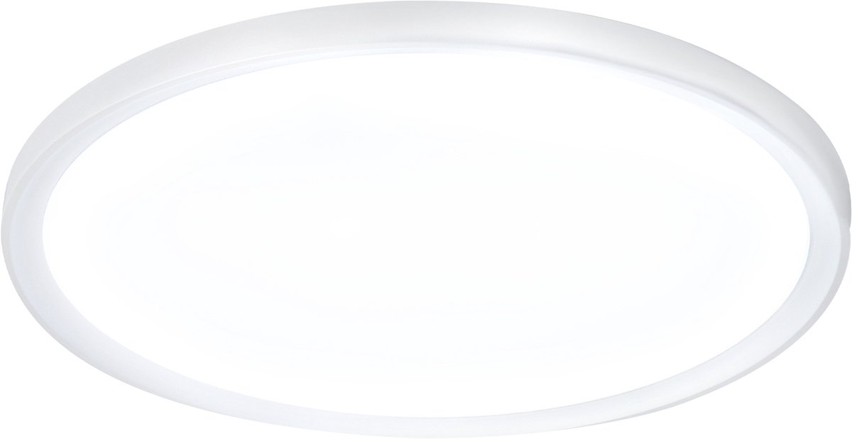 Aufun Led-Plafondlamp, Plat Rond, Wit, 72W 6000K-6500K, Ip44 Waterdicht, Moderne Badkamerlamp, Keukenlamp Voor Keuken, Badkamer, Slaapkamer, Gang, Kelder, Ø45 Cm