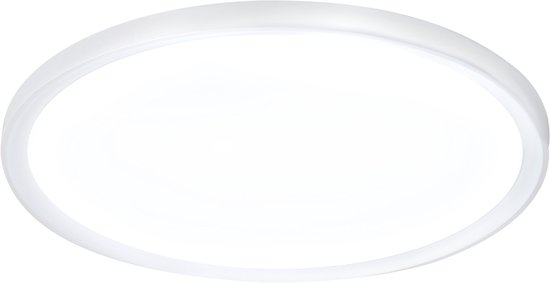 AufuN Led-plafondlamp, plat, rond, wit, 72 W, 6000 K-6500 K, IP44 waterdicht, moderne badkamerlamp, badkamerlamp, keukenlamp voor keuken, badkamer, slaapkamer, hal, kelder, 45 cm