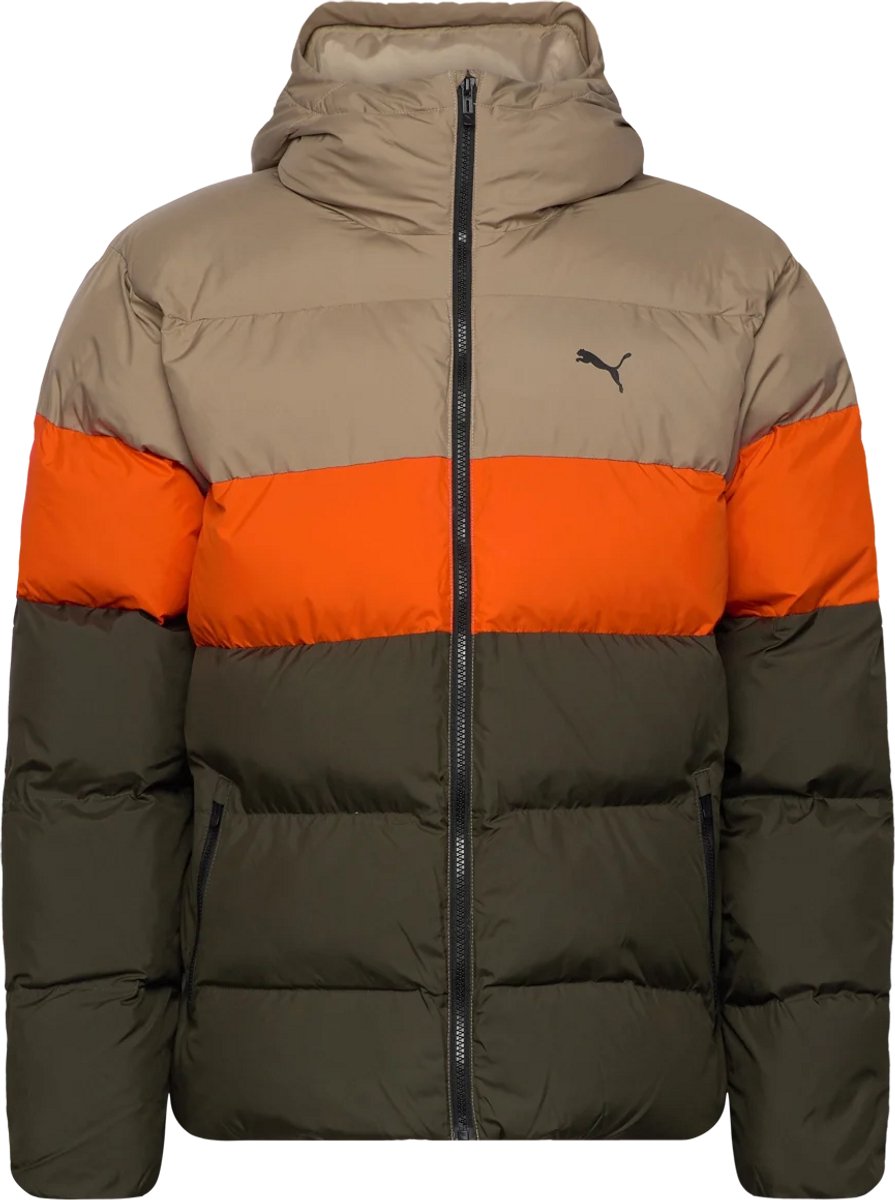 PUMA POLY PUFFER JACKET 62650270 r 140 Donkergroen
