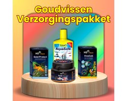 Goudvissen Verzorgingspakket – Complete Dagelijkse Zorg voor Sterke, Actieve Goudvissen