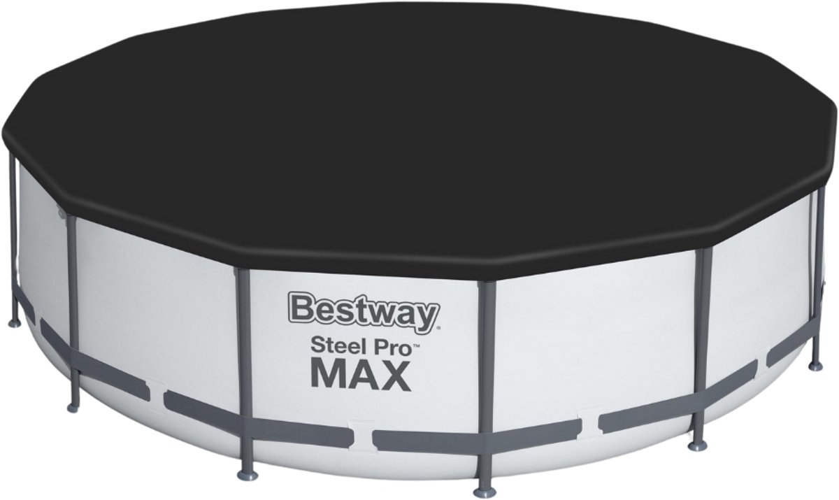 Bestway – Zwembad Afdekzeil – Rond – Zeilmaat Ø 470 cm – Geschikt voor zwembaden van Ø 457 cm