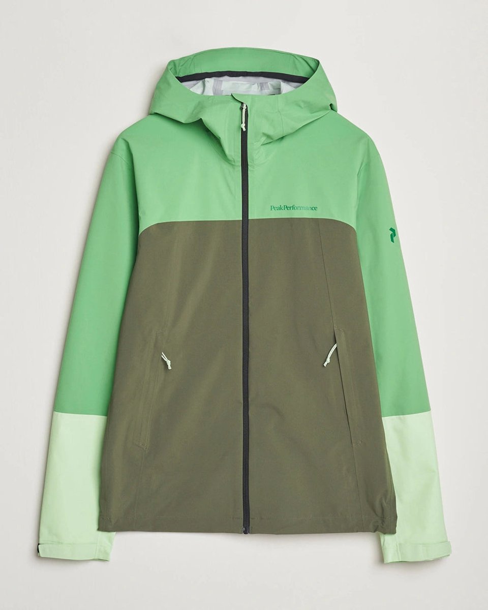 Peak Performance Trail Hipe Shell Jacket W Groen