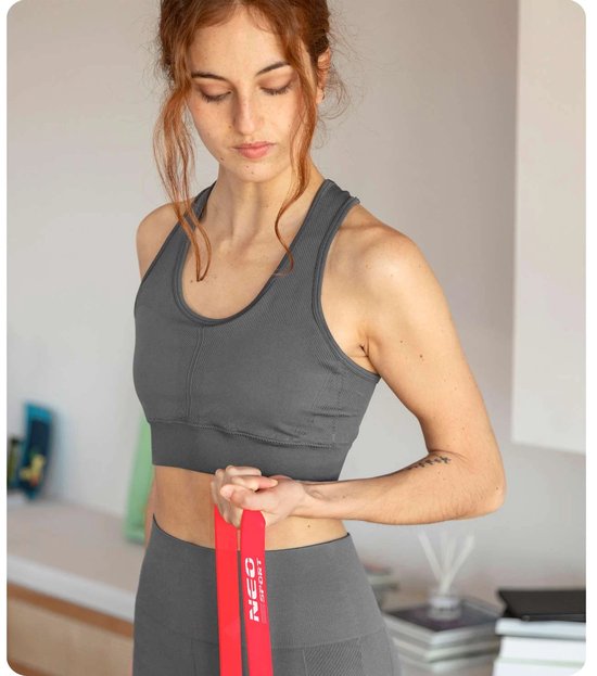 Set de 5 bandes de résistance pour exercices NS-959 Neo- Sport