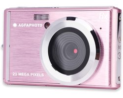 Compacte Camera met 8-voudige Digitale Zoom en HD Video Resolutie - Roze