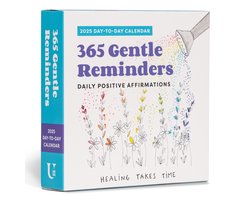 365 Gentle Reminders: Daily Positive Affirmations 2025 Day-To-Day Calendar